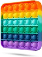 Opakowanie Pop It mozaika kwadratowa tęczowa