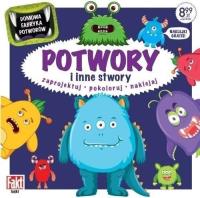 Potwory i inne stwory. Autor:   Praca zbiorowa. SmakLiter.pl Okładka książki Potwory i inne stwory