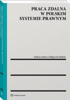 Praca zdalna w polskim systemie prawnym. Autor: Irena Brignull. SmakLiter.pl Okładka książki Praca zdalna w polskim systemie prawnym