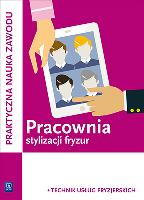 Pracownia stylizacji fryzur. Kwalifikacja A.23. Autor: Beata Wach-Mińkowska, Aneta Dytmar, Ewa Mierzwa. SmakLiter.pl Okładka książki Pracownia stylizacji fryzur. Kwalifikacja A.23
