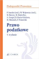 Prawo podatkowe. Autor:   Praca zbiorowa. SmakLiter.pl Okładka książki Prawo podatkowe