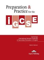 Okładka książki Preparation & Practice for the IGCSE SB
