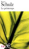Printemps. Autor: Bruno Schulz. SmakLiter.pl Okładka książki Printemps