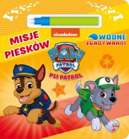 Okładka książki Psi Patrol. Wodne Zgadywanki. Misje piesków