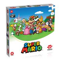 Puzzle 500 Mario and Friends. Wydawca: Winning Moves. SmakLiter.pl Opakowanie Puzzle 500 Mario and Friends