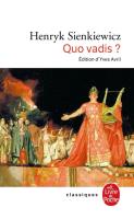Quo vadis. Autor: Henryk Sienkiewicz. SmakLiter.pl Okładka książki Quo vadis