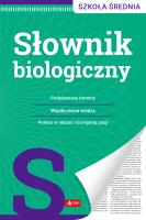 Słownik biologiczny. Autor: Leszek Trząski. SmakLiter.pl Okładka książki Słownik biologiczny