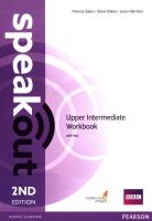 Speakout Upper-Intermediate WB with key (2ed). Autor: Harrison Louis, Frances Eales, Steve Oakes. SmakLiter.pl Okładka książki Speakout Upper-Intermediate WB with key (2ed)