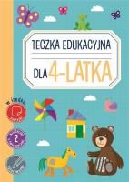 Okładka książki Teczka edukacyjna dla 4-latka