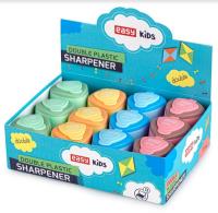 Opakowanie Temperówka podwójna z pojemnikiem mix (12szt) EASY