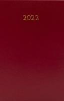 Opakowanie Terminarz 2022 Dzienny A5 DIVAS Bordo