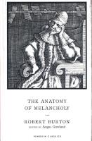 The Anatomy of Melancholy. Autor: Burton Robert. SmakLiter.pl Okładka książki The Anatomy of Melancholy