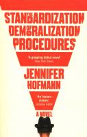 The Standardization of Demoralization procedures. Autor: Hofmann Jennifer. SmakLiter.pl Okładka książki The Standardization of Demoralization procedures