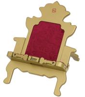 Opakowanie Tron złoty podstawka pod książkę/tablet Throne