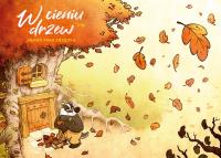 W cieniu drzew T.1 Jesień pana Zrzędka. Autor: Dav. SmakLiter.pl Okładka książki W cieniu drzew T.1 Jesień pana Zrzędka