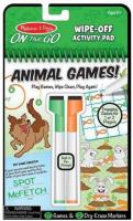 Opakowanie Wipe-Off Activity Pad - Zwierzęta