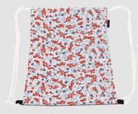Opakowanie Worek/plecak Codura wodoodporna Kwiatki czerwone