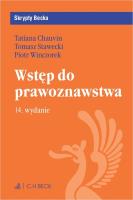 Wstęp do prawoznawstwa. Autor: ChauvinTatiana, Stawecki Tomasz, Winczorek Piotr. SmakLiter.pl Okładka książki Wstęp do prawoznawstwa