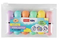 Opakowanie Zakreślacz Flash mini 6 kolorów EASY