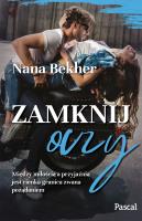 Zamknij oczy. Autor: Bekher Nana. SmakLiter.pl Okładka książki Zamknij oczy