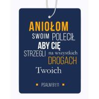 Opakowanie Zawieszka zapachowa - Aniołom - New car - Granat