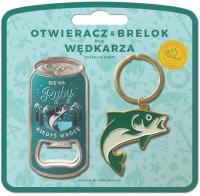 Opakowanie Zestaw brelok + otwieracz dla wędkarza