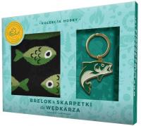 Opakowanie Zestaw brelok + skarpetki dla wędkarza