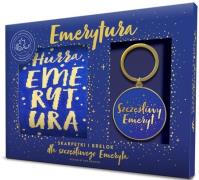 Opakowanie Zestaw brelok + skarpetki - Szczęśliwy emeryt