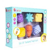 Zestaw zabawek sensorycznych 6szt. Wydawca: BamBam. SmakLiter.pl Opakowanie Zestaw zabawek sensorycznych 6szt