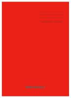 Opakowanie Zeszyt A5/60K kratka PP Red (4szt) NARCISSUS
