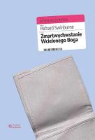 Zmartwychwstanie Wcielonego Boga. Autor: Richard Swinburne. SmakLiter.pl Okładka książki Zmartwychwstanie Wcielonego Boga