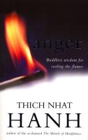 Anger. Autor: Thich Nhat Hanh. SmakLiter.pl Okładka książki Anger