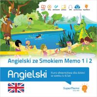 Angielski ze Smokiem Memo cz.1-2 Kurs słownictwa. Autor:   Praca zbiorowa. SmakLiter.pl Okładka książki Angielski ze Smokiem Memo cz.1-2 Kurs słownictwa