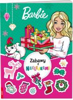 Barbie Zabawy z naklejkami STI-1110. Autor: OPRACOWANIE ZBOROWE. SmakLiter.pl Okładka książki Barbie Zabawy z naklejkami STI-1110