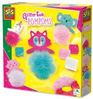 Brokatowe pompony z tiulu. Wydawca: SES NL. SmakLiter.pl Opakowanie Brokatowe pompony z tiulu