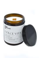 BWM Świeca sojowa dolce vita 180ml. Producent: Bydgoska Wytwórnia Mydła. SmakLiter.pl Zdjęcie produktu BWM Świeca sojowa dolce vita 180ml
