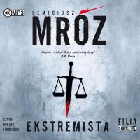 CD MP3 Ekstremista. Autor: Remigiusz Mróz. SmakLiter.pl Okładka książki CD MP3 Ekstremista