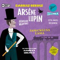 Okładka książki CD MP3 Jasnowłosa dama. Arsène Lupin dżentelmen włamywacz.  Tom 5