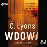 CD MP3 Wdowa. Autor: C.J. Lyons. SmakLiter.pl Okładka książki CD MP3 Wdowa