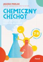 Chemiczny chichot. Autor: Pawlak Jagoda. SmakLiter.pl Okładka książki Chemiczny chichot