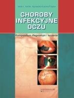 Choroby infekcyjne oczu. Autor: Kański Jacek J., Kubicka-Trząska Agnieszka. SmakLiter.pl Okładka książki Choroby infekcyjne oczu