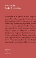 Czuję. Zawrót głowy. Autor: Sebald W.G.. SmakLiter.pl Okładka książki Czuję. Zawrót głowy