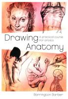 Drawing Anatomy. Autor: Barrington Barber. SmakLiter.pl Okładka książki Drawing Anatomy