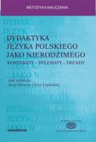 Dydaktyka języka polskiego jako nierodzimego... Autor: Ewa Lipińska, Anna Seretny. SmakLiter.pl Okładka książki Dydaktyka języka polskiego jako nierodzimego..