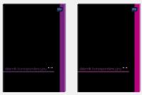 Opakowanie Dziennik korespondencyjny A4/288K 70g