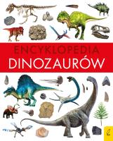 Encyklopedia dinozaurów. Autor: Paweł Zalewski. SmakLiter.pl Okładka książki Encyklopedia dinozaurów