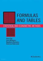 Formulas and tables. Autor: Bąk Iwona, Markowicz Iwona, Mojsiewicz Magdalena. SmakLiter.pl Okładka książki Formulas and tables