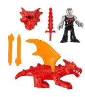 Opakowanie Imaginext Zamek Ognisty smok