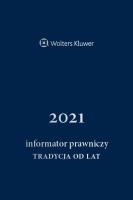 Okładka książki Informator Prawniczy 2022 (granatowy)