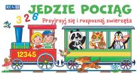 Jedzie pociąg – rozkładanka. Przyjrzyj się i rozpoznaj zwierzęta. Autor: Opracowanie zbiorowe. SmakLiter.pl Okładka książki Jedzie pociąg – rozkładanka. Przyjrzyj się i rozpoznaj zwierzęta